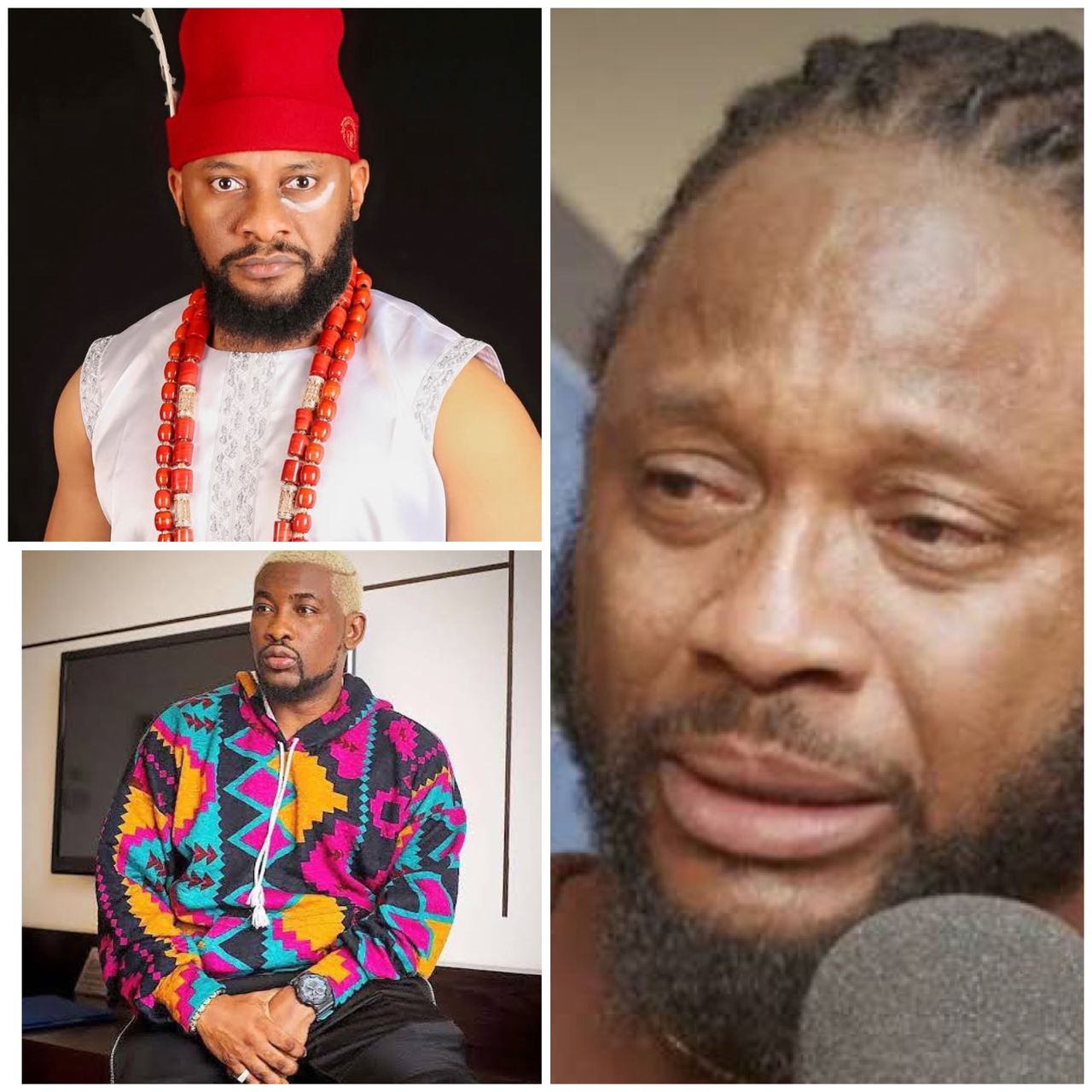 Actor, Yul Edochie and OAP Dotun disagree over Roby Ekpo?s emotional meltdown during interview about his marriage